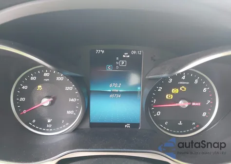 2020 Mercedes-Benz C 300 z USA, uszkodzony, nr VIN W1KWF8DB7LR572224